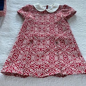 Rachel Riley Brocade dress. Perfect for holiday in warmer climate.